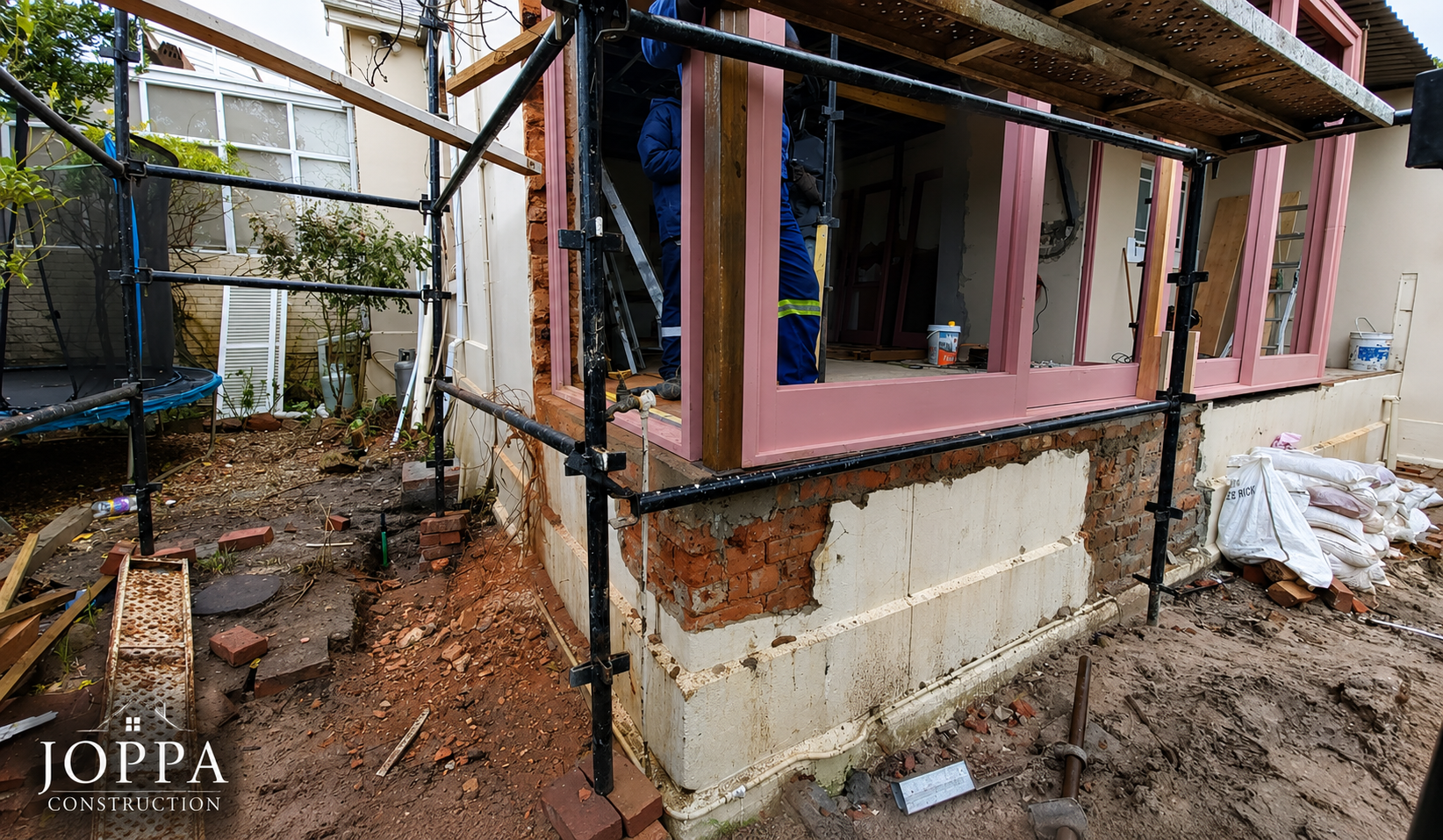 Rondebosch residential restoration in progress